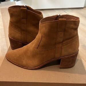 Madewell Suede Boots - size 10